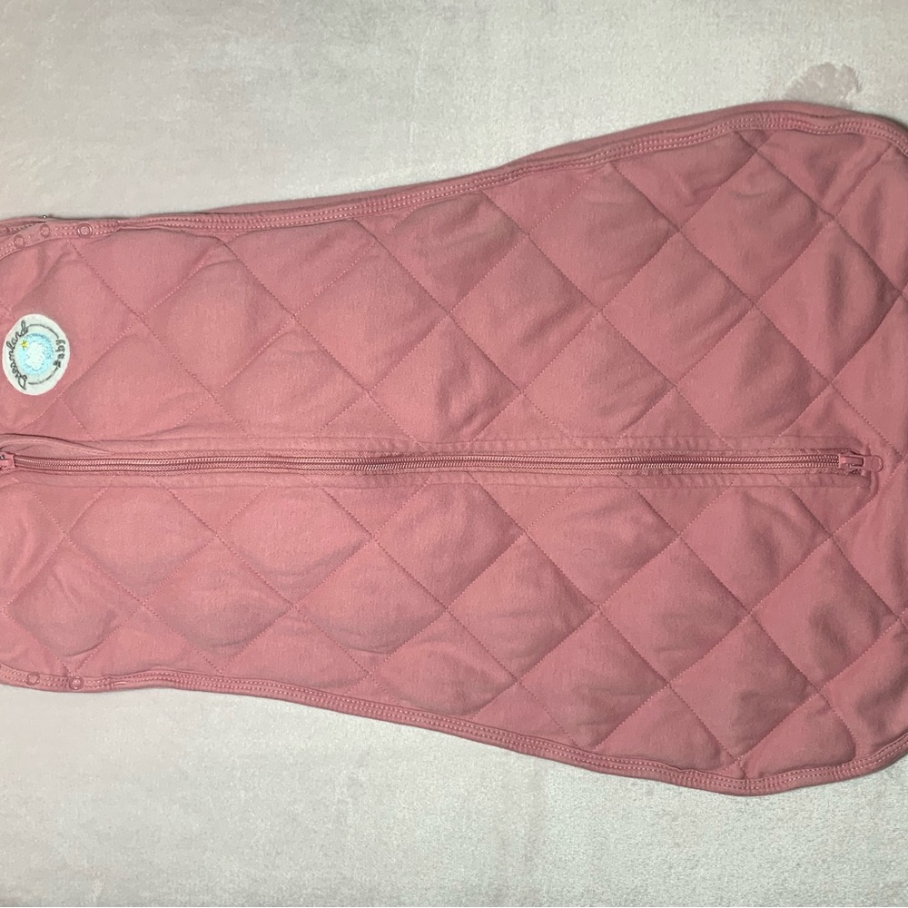 Pink Quilted Baby Sleep Sack